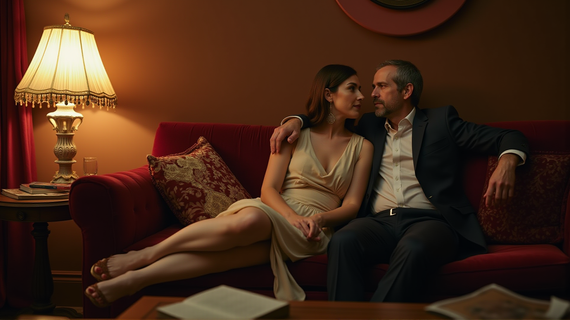 Couple lounging together, jealousy and compersion in the cuckold lifestyle